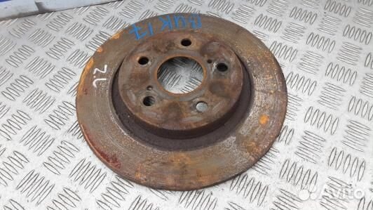 Диск тормозной задний toyota avensis T27 (BUK17LR0