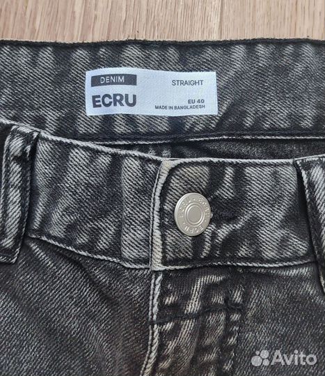 Джинсы ecru