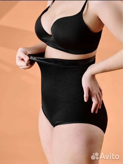 Корректирующие трусы с высокой посадкой утягивающи