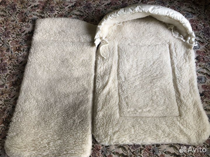 Конверт одеяло в коляску зимний