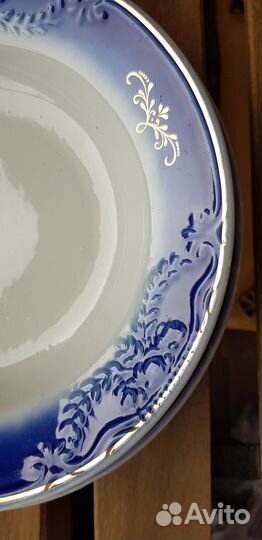 Тарелки кобальт СССР
