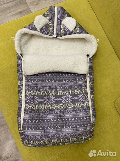 Конверт зимний в коляску