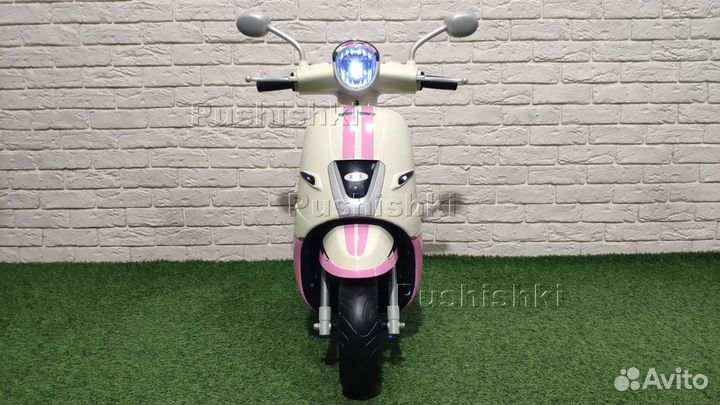 Детский мотоцикл Vespa Z222ZZ розовый