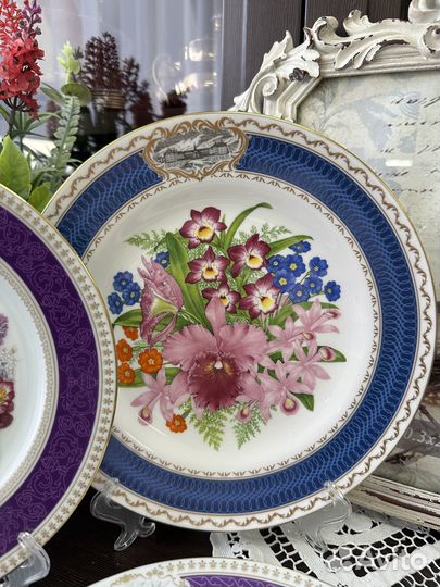 Английские декоративные тарелки