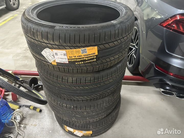 Continental ContiSportContact 6 265/40 R22 ZR