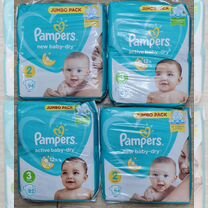 Подгузники Pampers 3,4 и 5