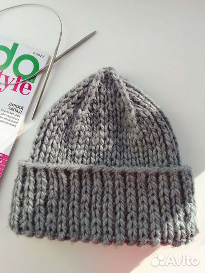 Шапка женская вязанная