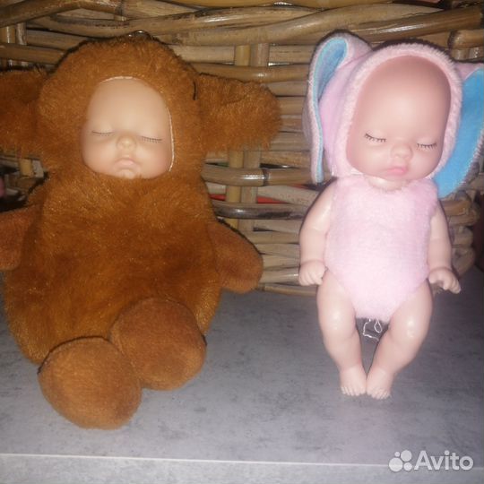 Пупс маленькие в одежде