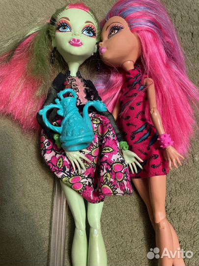 Кукла Монстер Хай венера и хоулин