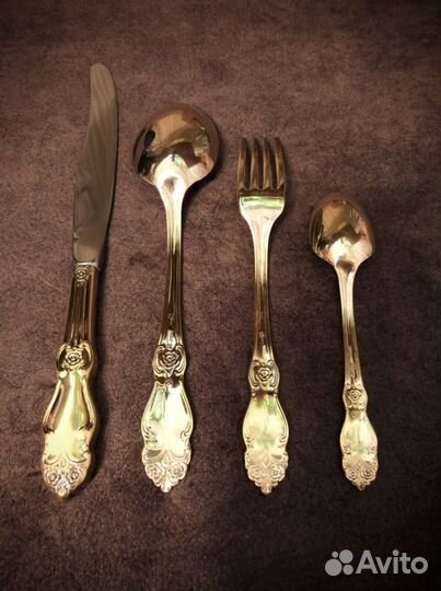 Набор столовых приборов эгоист Кольчугино СССР