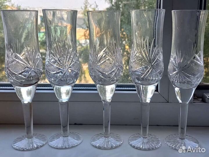 Хрустальная ваза