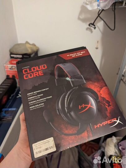 Наушники HyperX cloud core