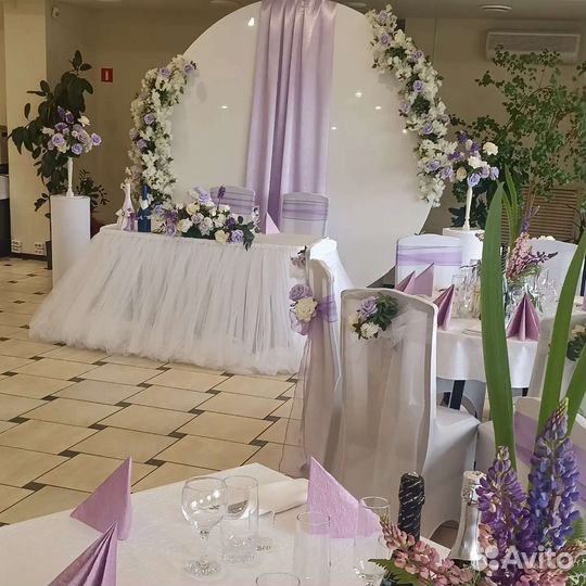 Свадебное оформление, оформление любого торжества