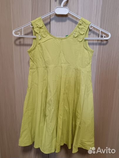 Платье для девочки Benetton 4-5 лет
