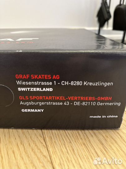 Фигурные коньки graf 33 размер