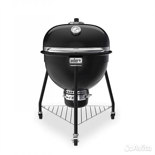 Угольный гриль Weber Summit Kamado E6, 61 см, черн
