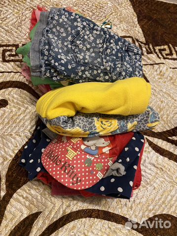 Пакет одежды для девочки на 4-5