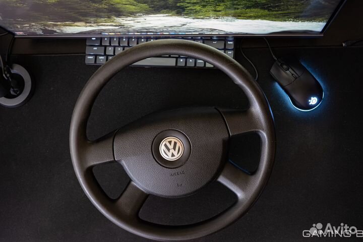 Руль с подушкой Volkswagen Passat B6