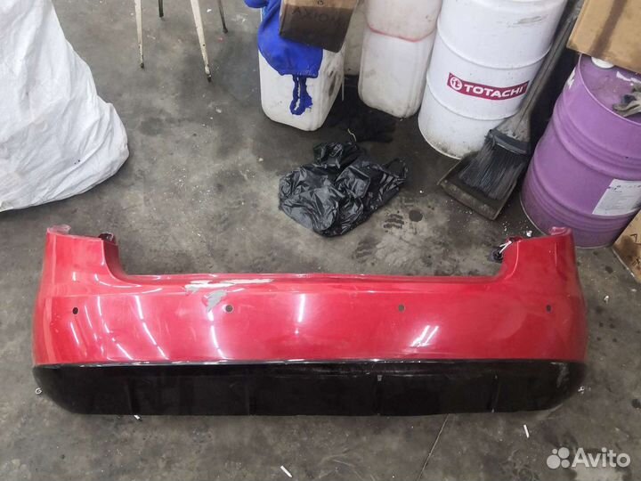 Бампер задний fabia monte carlo