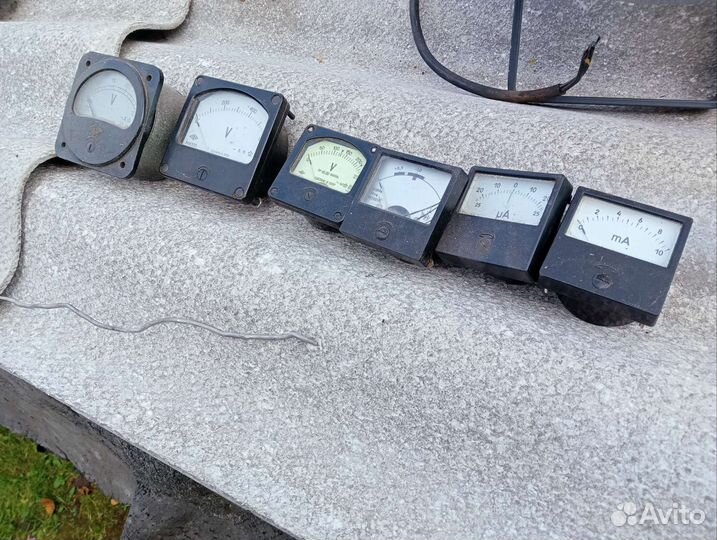 Вольтметры, амперметры, микроамперметры СССР