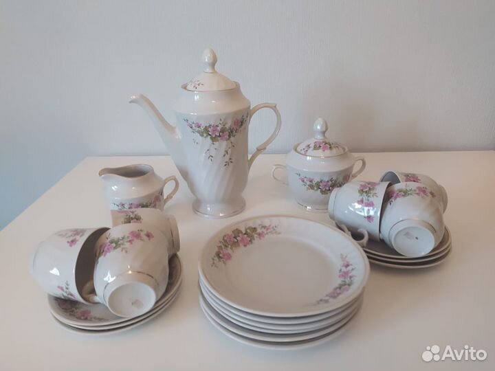 Сервиз чайный Рижский форфоровый завод RPR