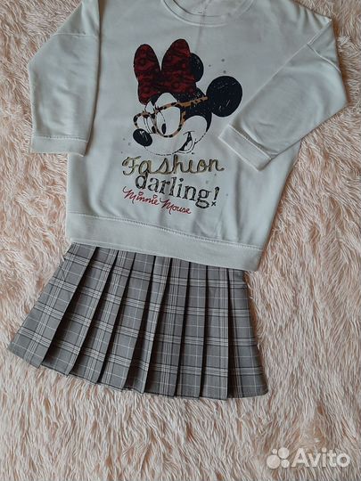 Юбка клетка XS