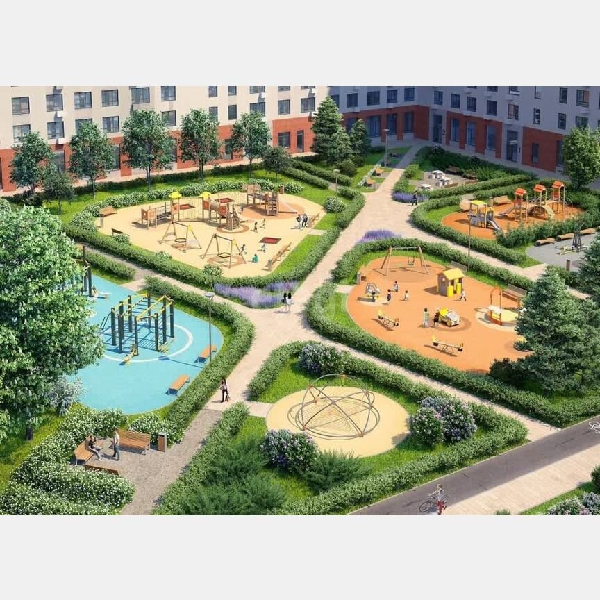 2-к. квартира, 47,1 м², 13/18 эт.