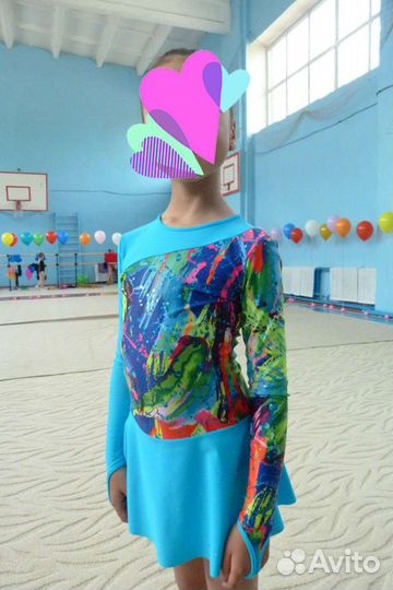 Купальник гимнастический для выступлений