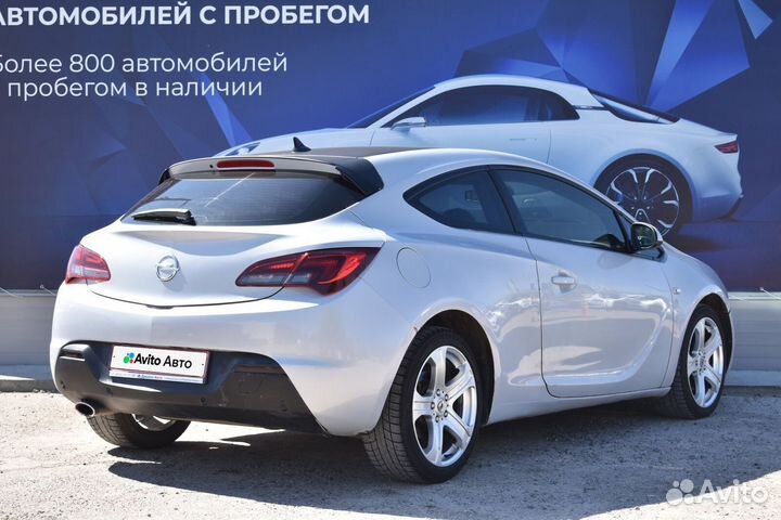 Opel Astra GTC 1.6 МТ, 2012, 138 600 км