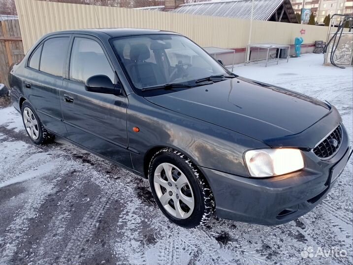 Hyundai Accent 1.5 МТ, 2003, 179 000 км