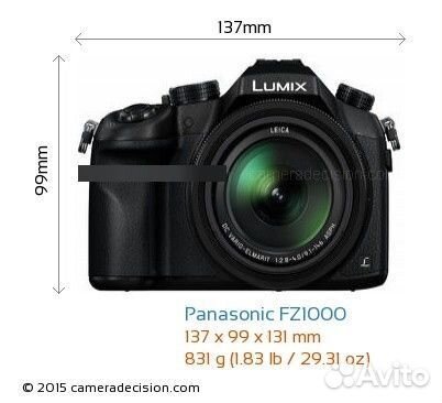 Фотоаппарат Panasonic Lumix DMC FZ1000