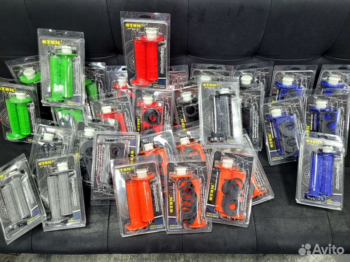 Грипсы otom lock-on (с зажимом) мото