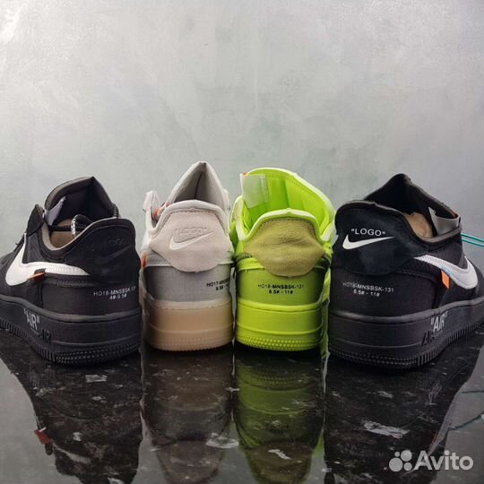 Кроссовки nike off white the ten air force