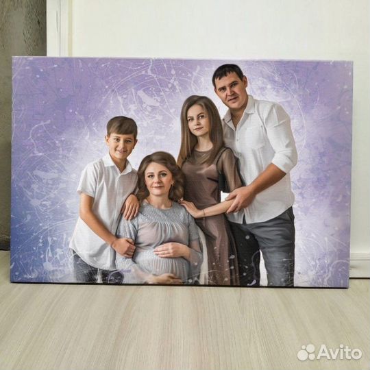 Картина по фото на холсте