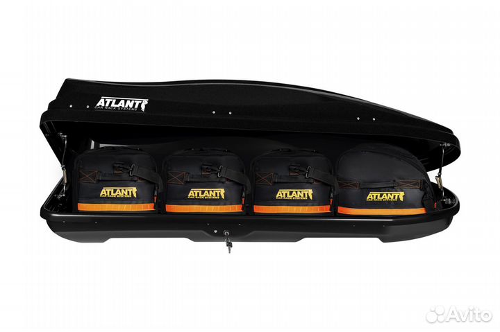 Автобокс Атлант Даймонд черн матовый арт. 24510