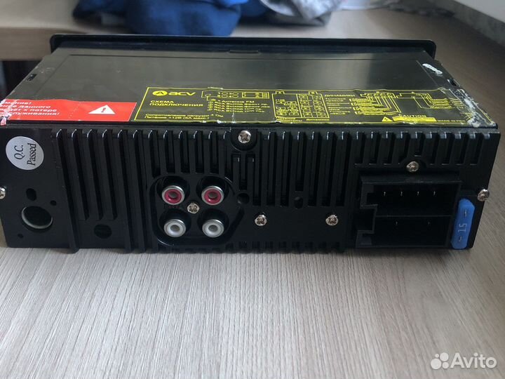 Магнитола ACV - AVS-812BB 1din