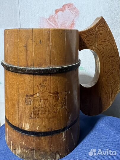 Кружка деревянная СССР