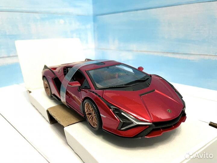 Lamborghini Sian 1:24 Bburago модель автомобиля