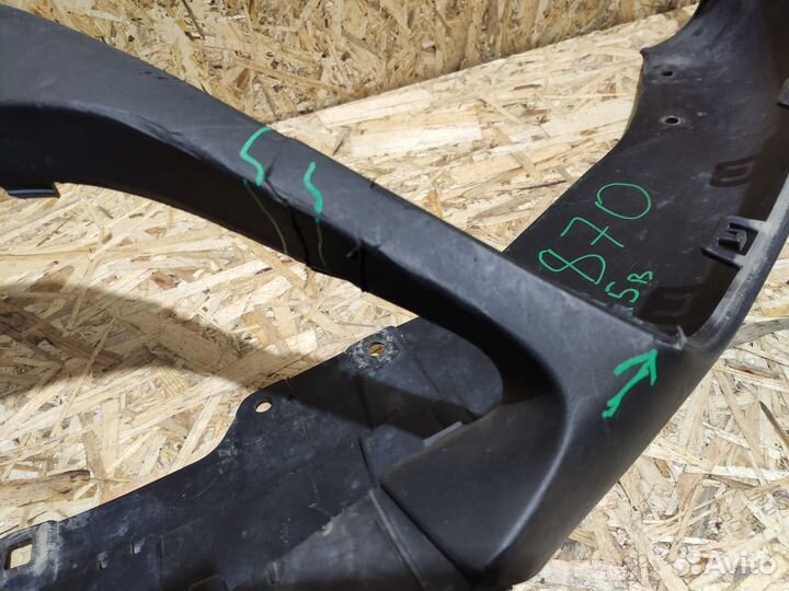 Юбка переднего бампера BMW X1 F48