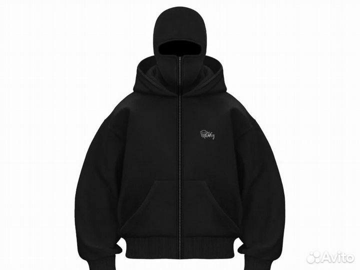 Зип Худи Tommy Sinny с балаклавой swagga