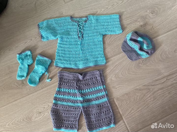 Вязаные детские вещи на заказ, ручная работа