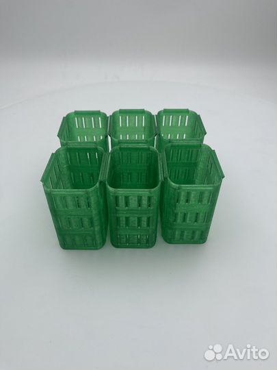 Гидропоника, касета для рассады 6 ячеек