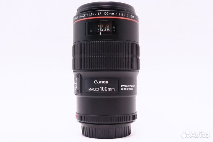 Объектив Canon EF 100mm f2.8L Macro IS USM