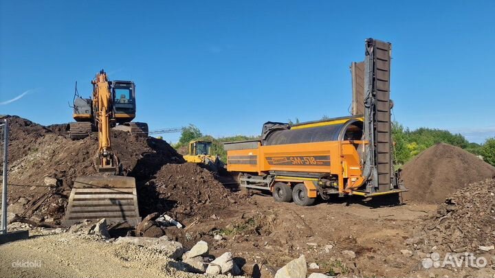 Земля плодородная для сада. Торф, Чернозем, Грунт