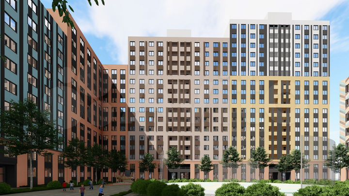 2-к. квартира, 41,8 м², 10/17 эт.