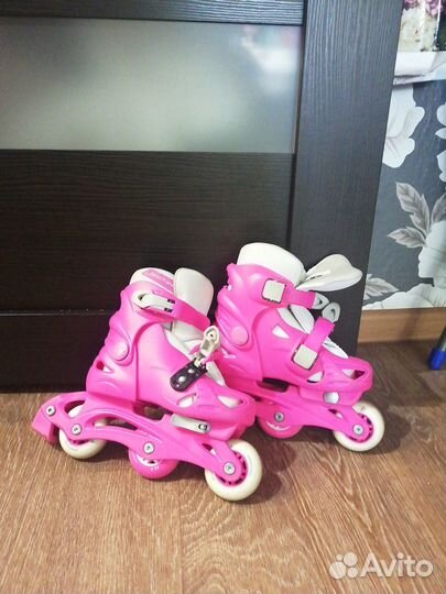 Роликовые коньки детские раздвижные