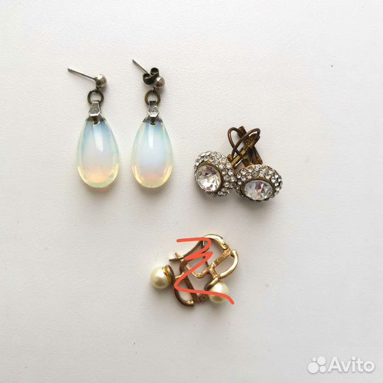 Серьги винтаж СССР