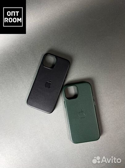Кожаный чехол для iPhone 13 mini