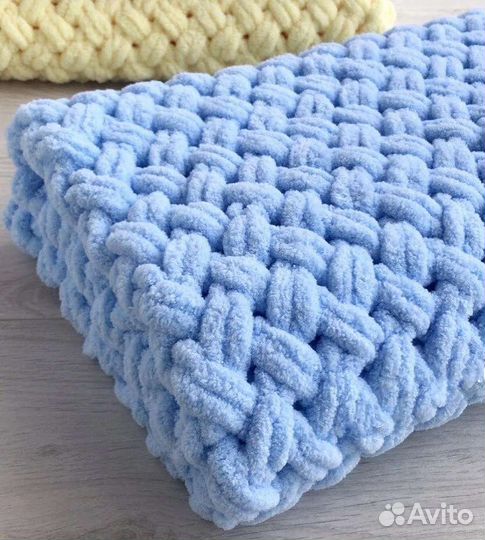 Плед детский плюшевый