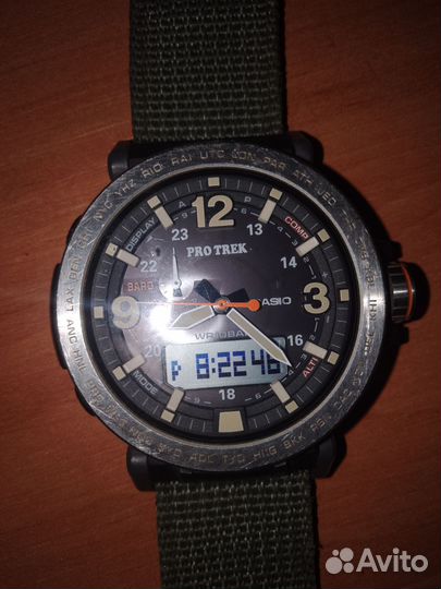 Часы мужские casio protrek prg600-1